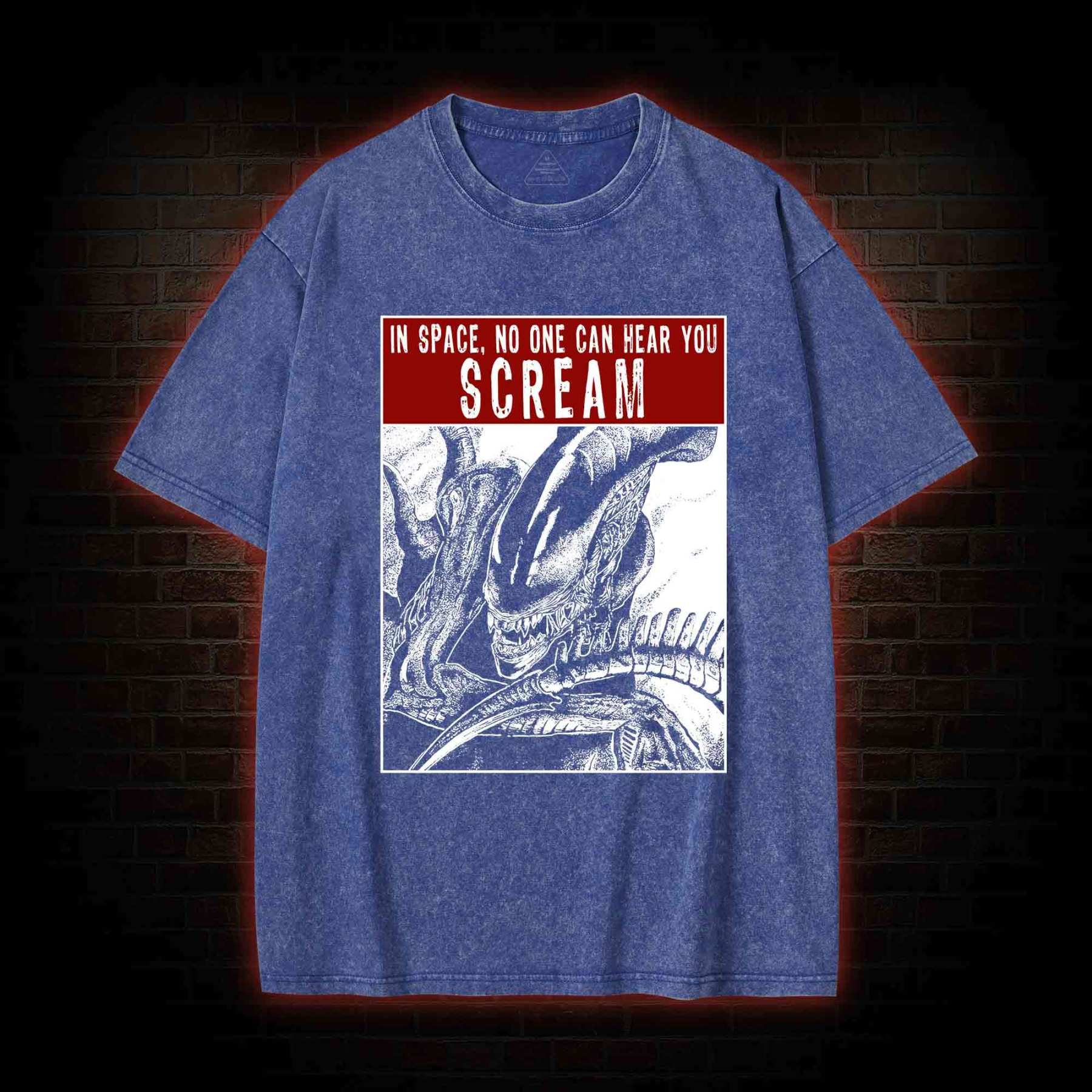 No One Can Hear Your Scream Washed T-shirt