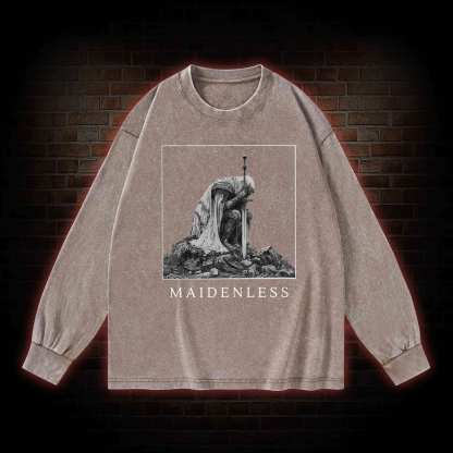 Maidenless Washed Long-Sleeve T-shirt