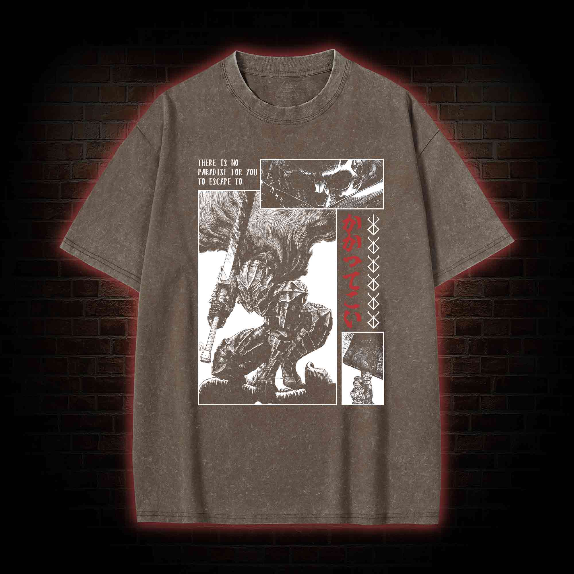 To Wield A Sword is to be Alive Washed T-shirt