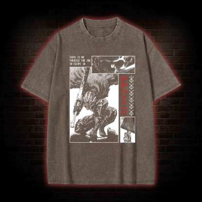 To Wield A Sword is to be Alive Washed T-shirt