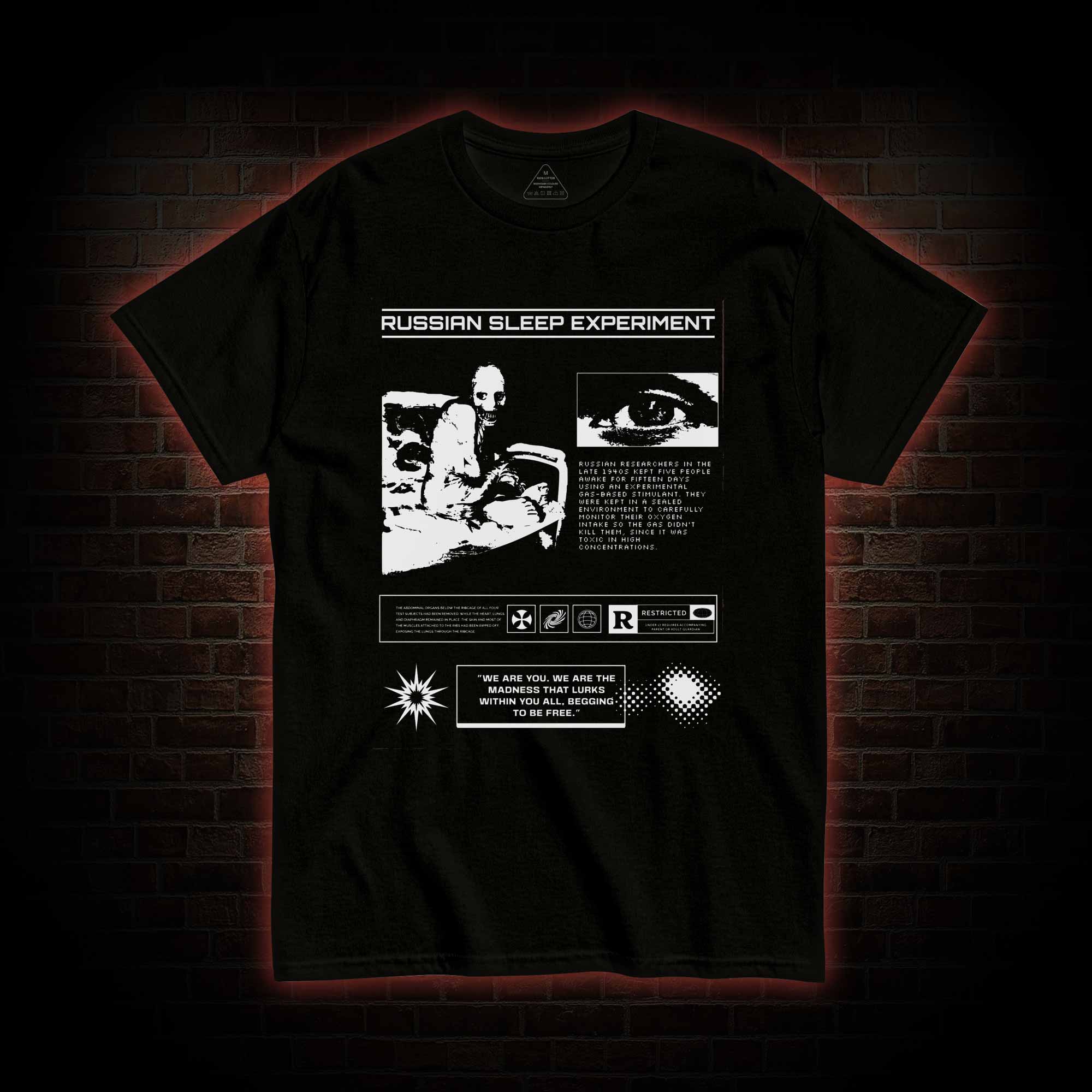 Russian Sleep Experiment T-shirt 
