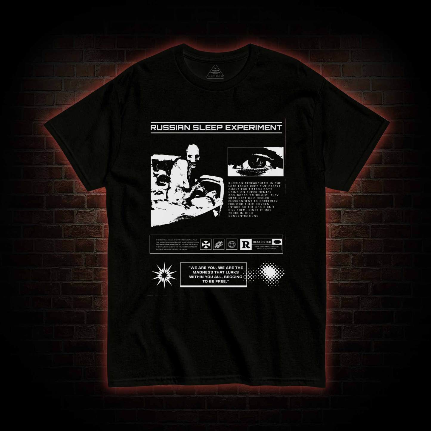 Russian Sleep Experiment T-shirt