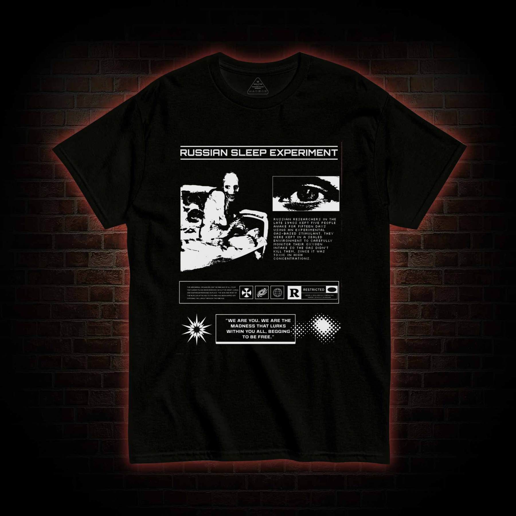 Russian Sleep Experiment T-shirt