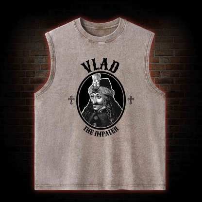Vlad The Impaler Washed Tank Top