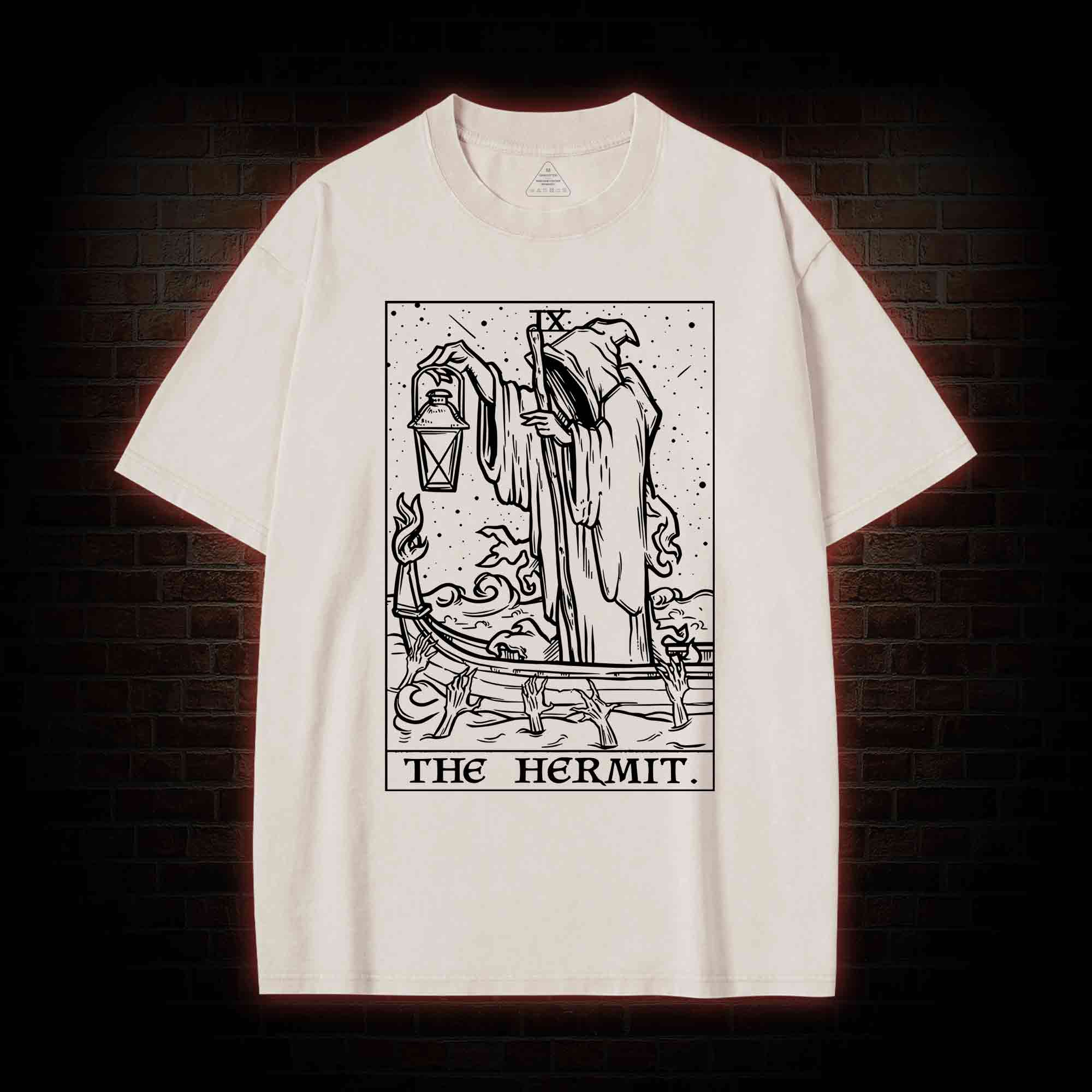 The Hermit  Washed T-shirt