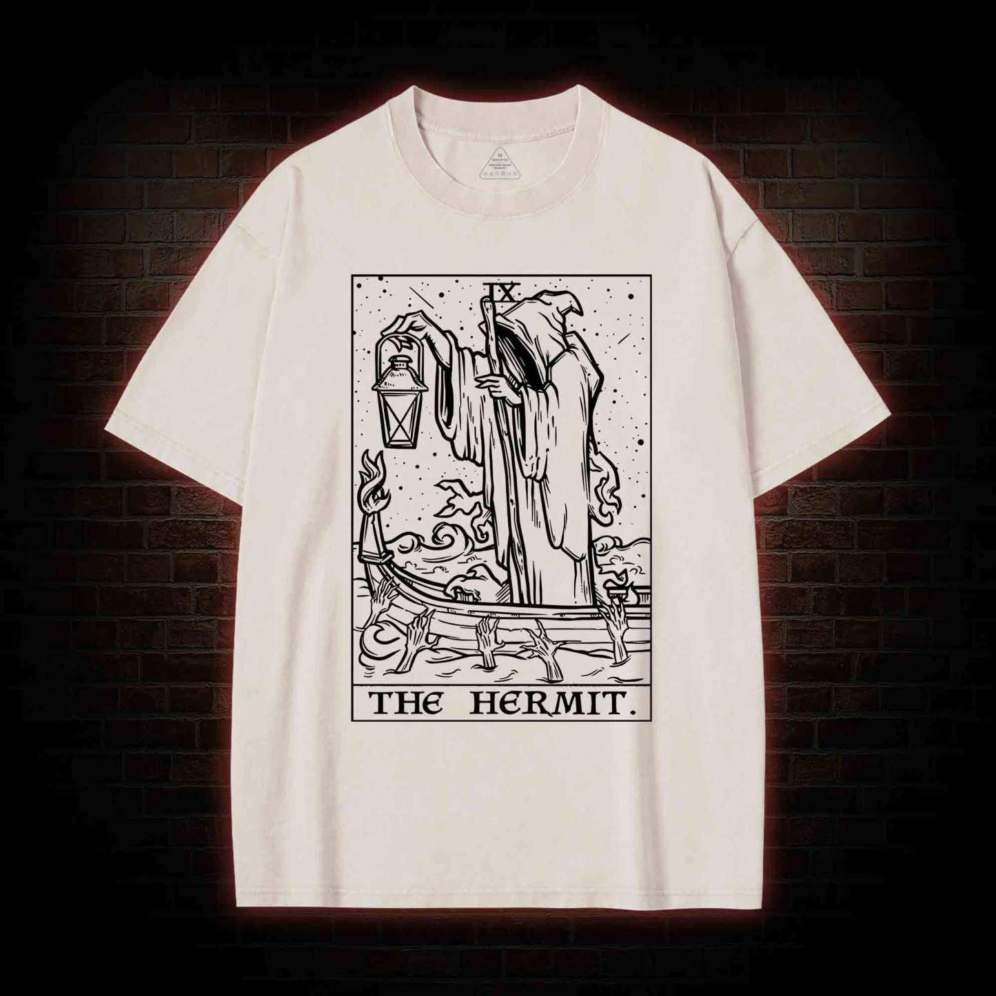 The Hermit  Washed T-shirt