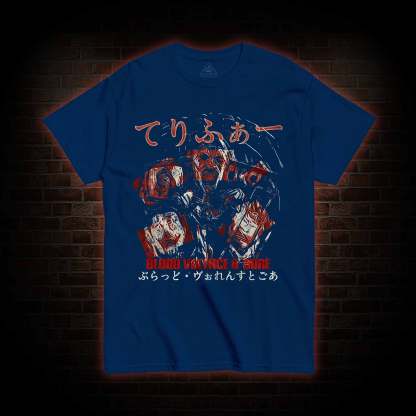 Blood Volence Crazy Clown Horror T-shirt 