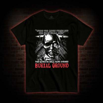 Moon Turns Red The Dead Shall Rise T-shirt 