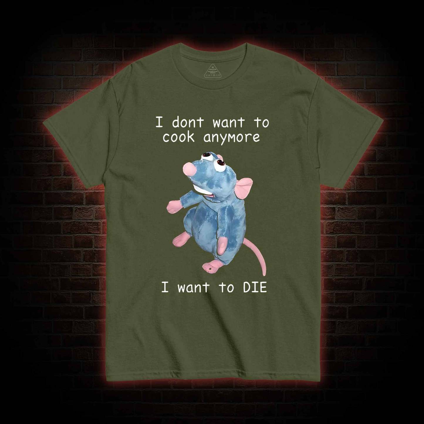  I Don't Want To Cook Anymore T-shirt