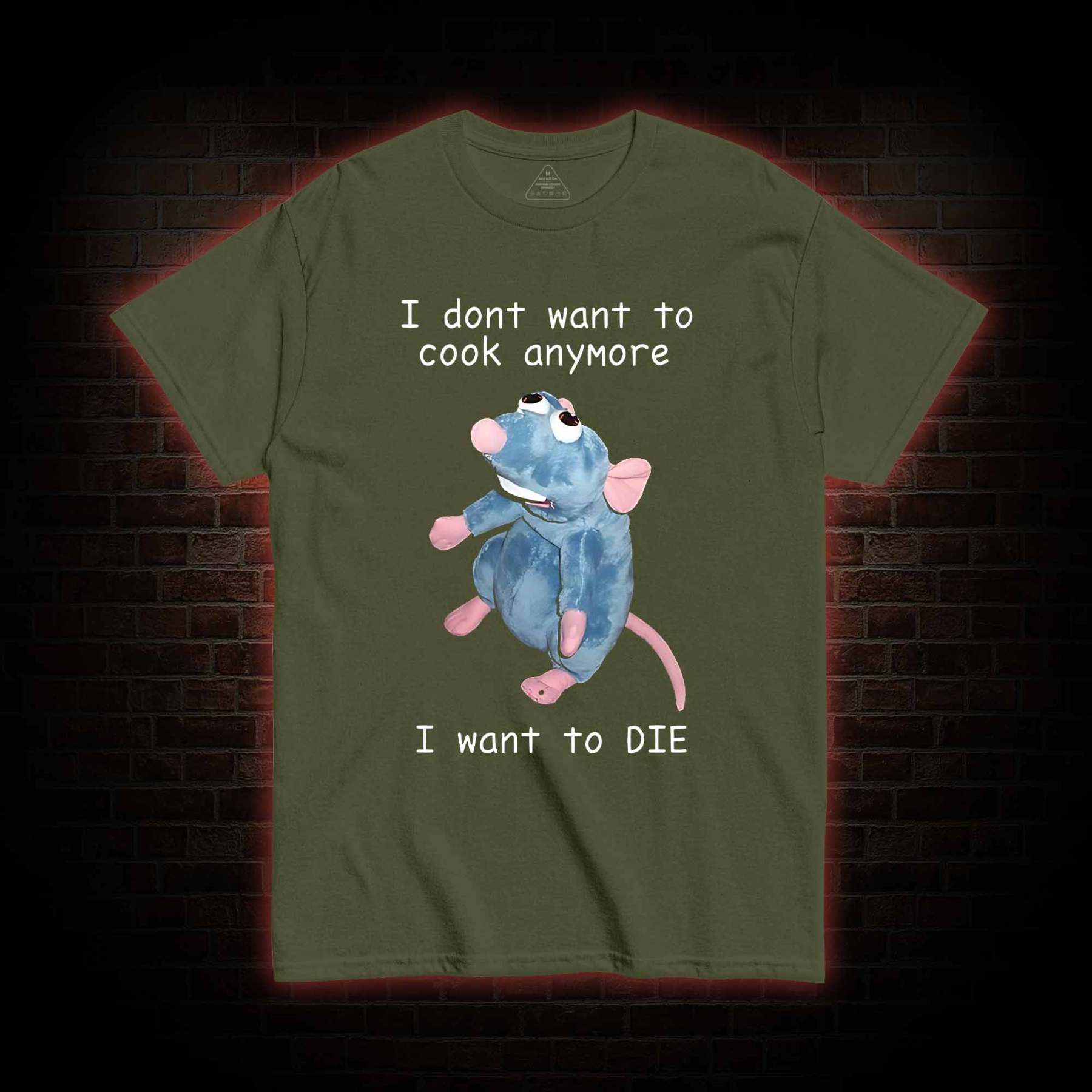  I Don't Want To Cook Anymore T-shirt