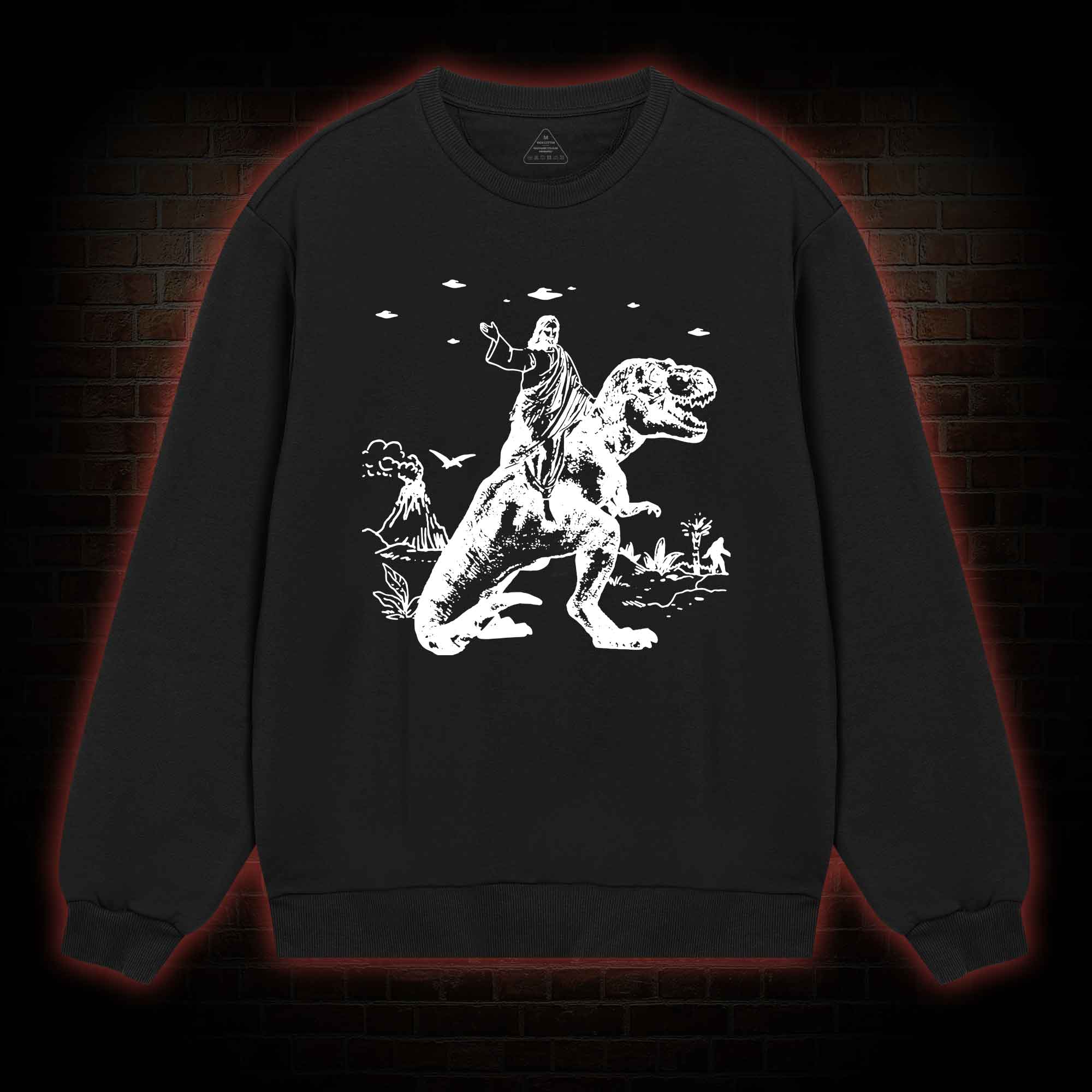 T-rex Jesus Sweatshirt