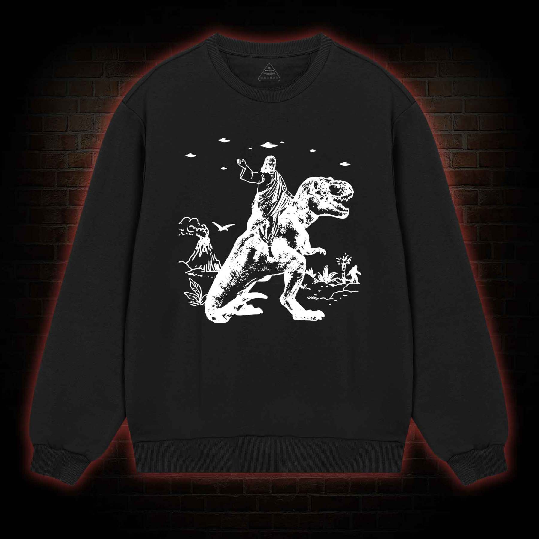 T-rex Jesus Sweatshirt