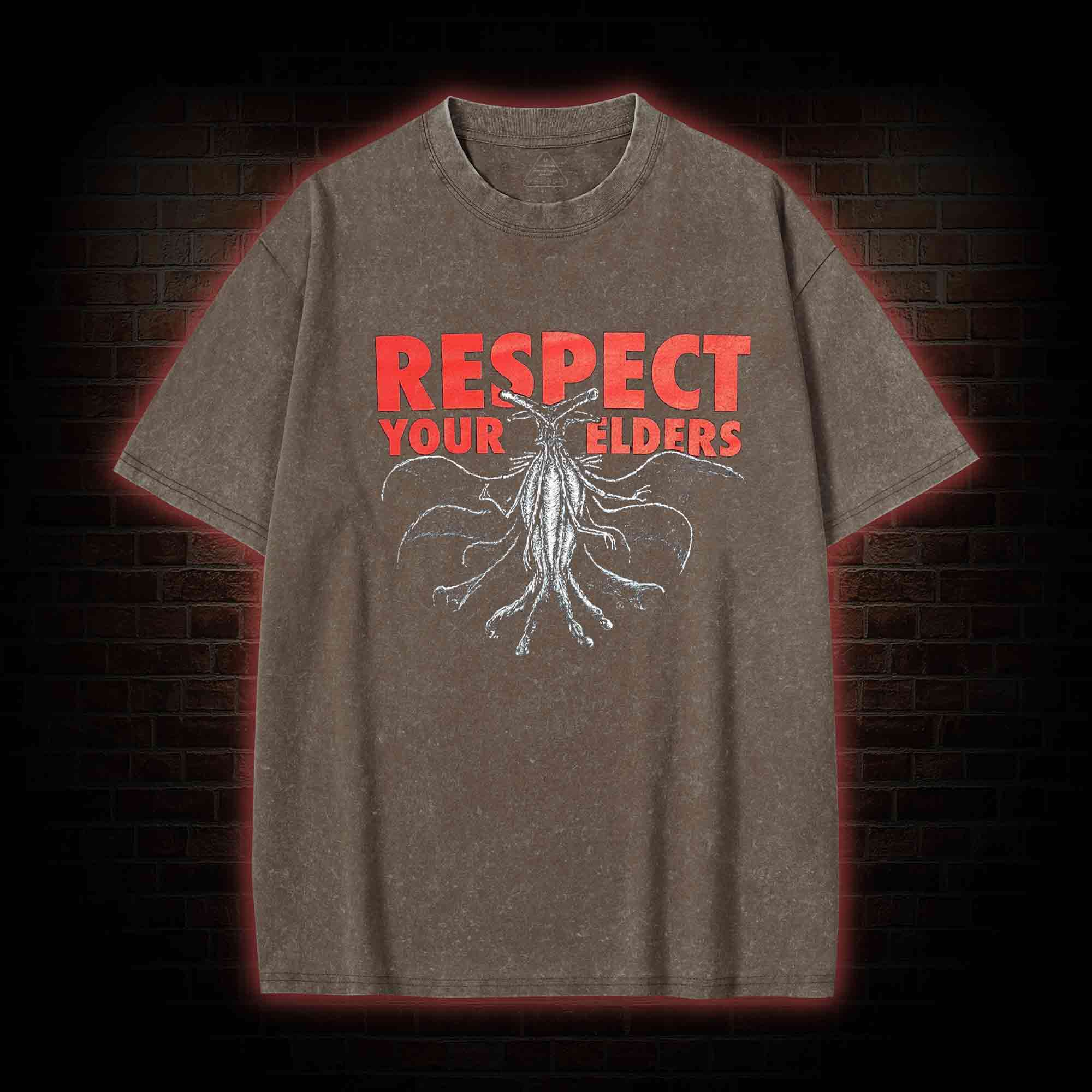 Respect Your Elders Washed T-shirt