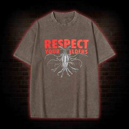Respect Your Elders Washed T-shirt