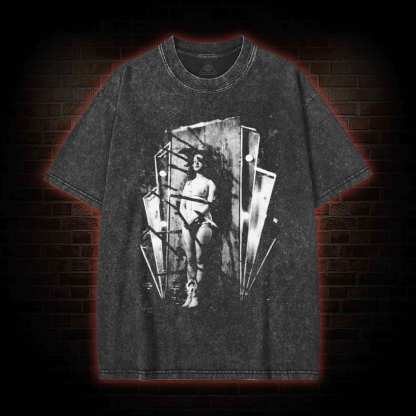 Knife Thrower Washed T-shirt