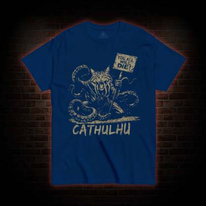 Cathulhu Retro T-shirt 