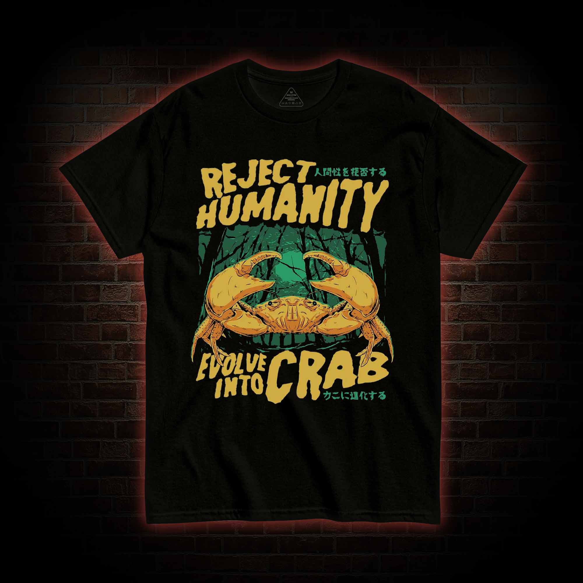 Reject Humanity Crab T-shirt 