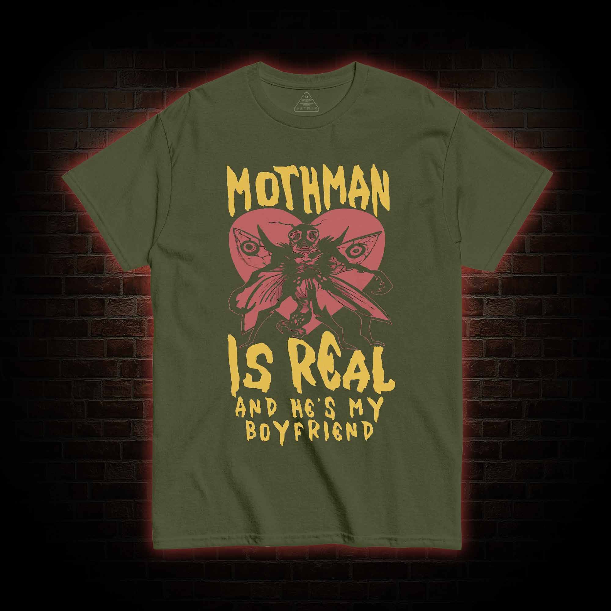 Mothman is Real T-shirt 