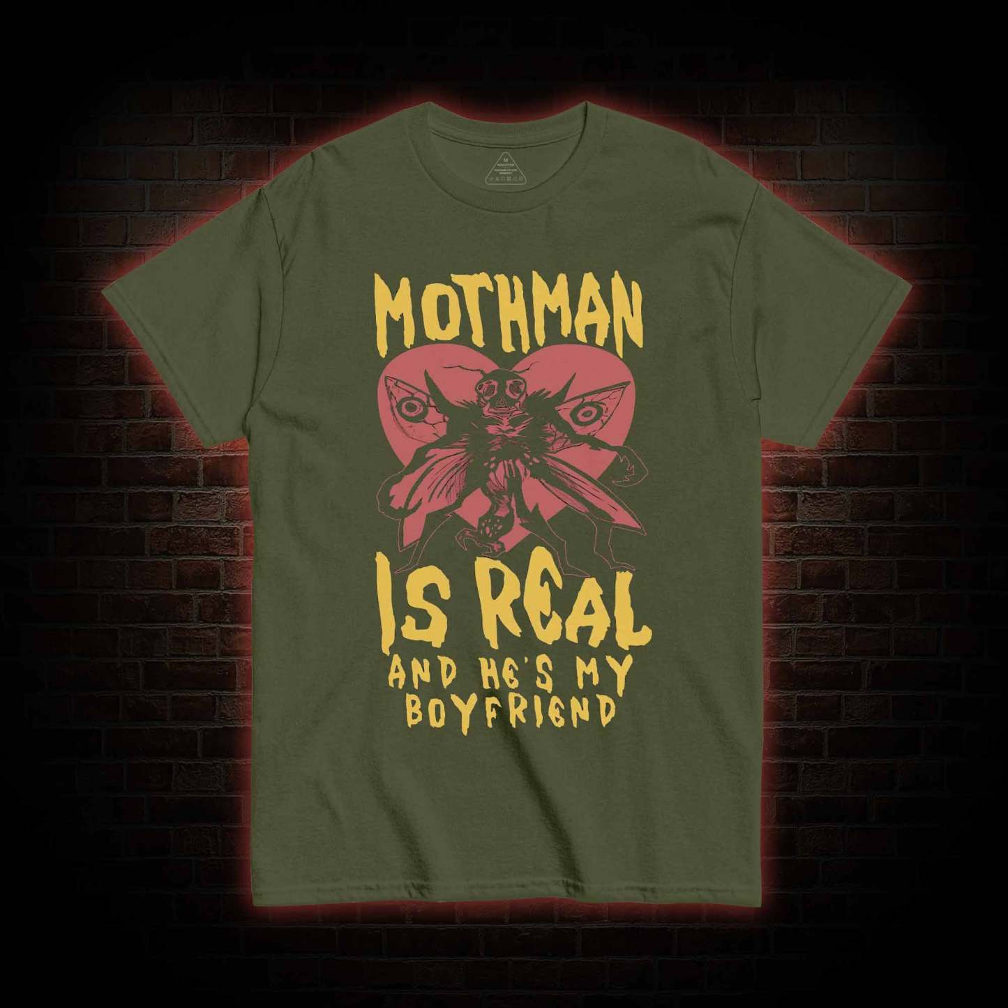 Mothman is Real T-shirt 