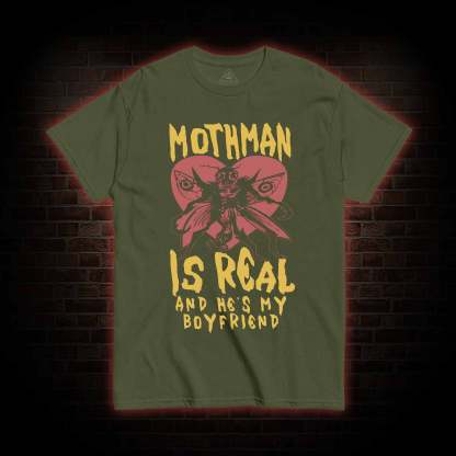Mothman is Real T-shirt 