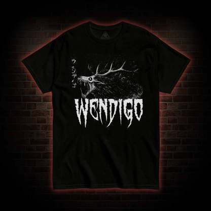 Wendigo Scary Monster T-shirt