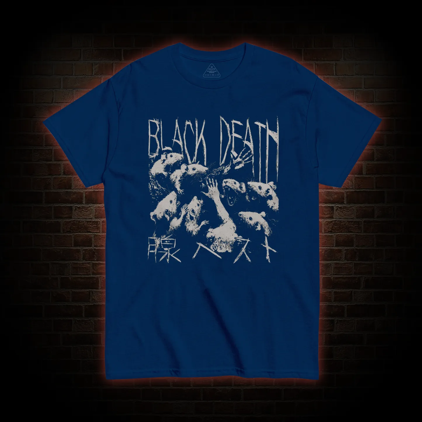 Black Death Rat T-shirt 