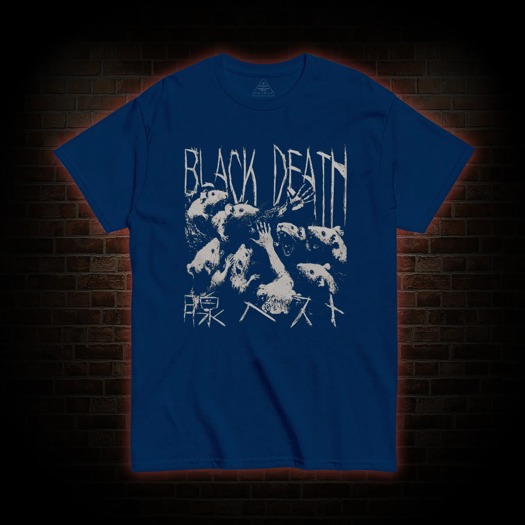 Black Death Rat T-shirt 