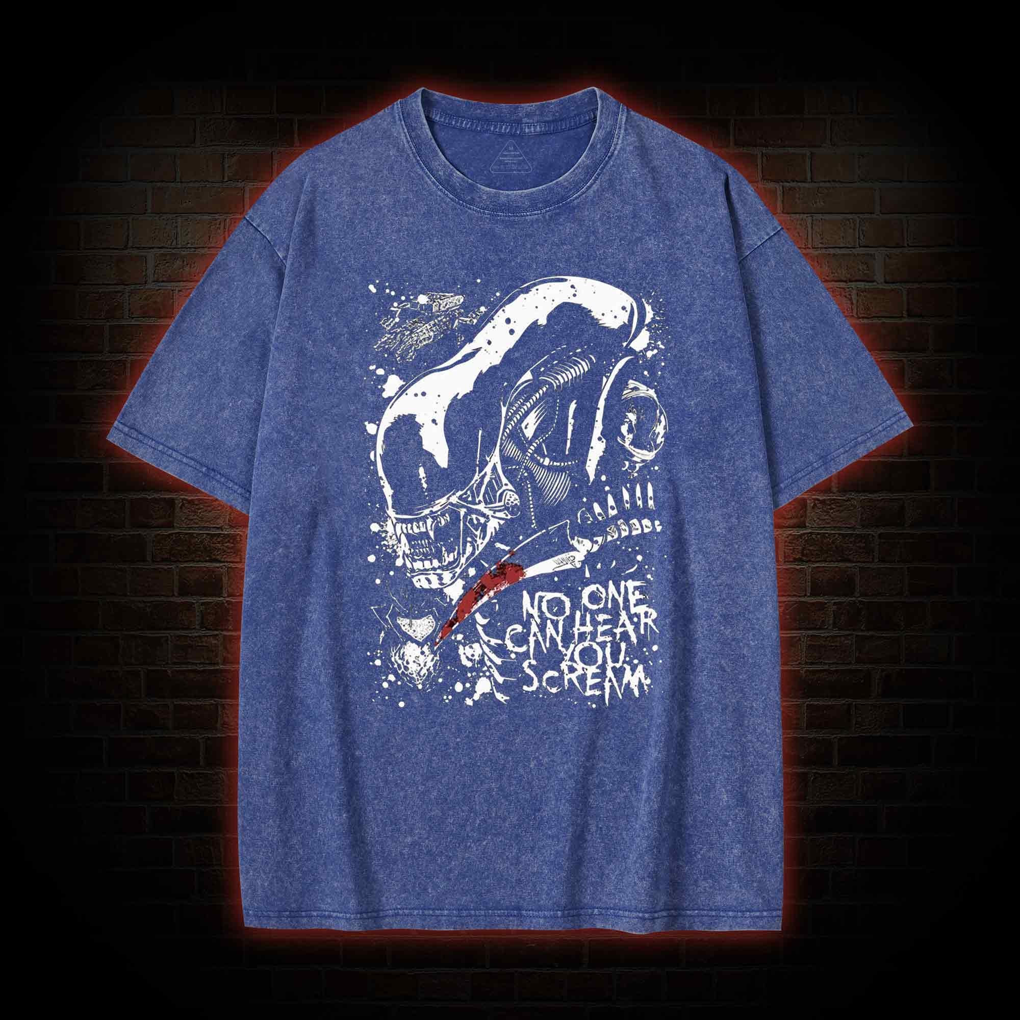 No One Can Hear Your Scream Washed T-shirt