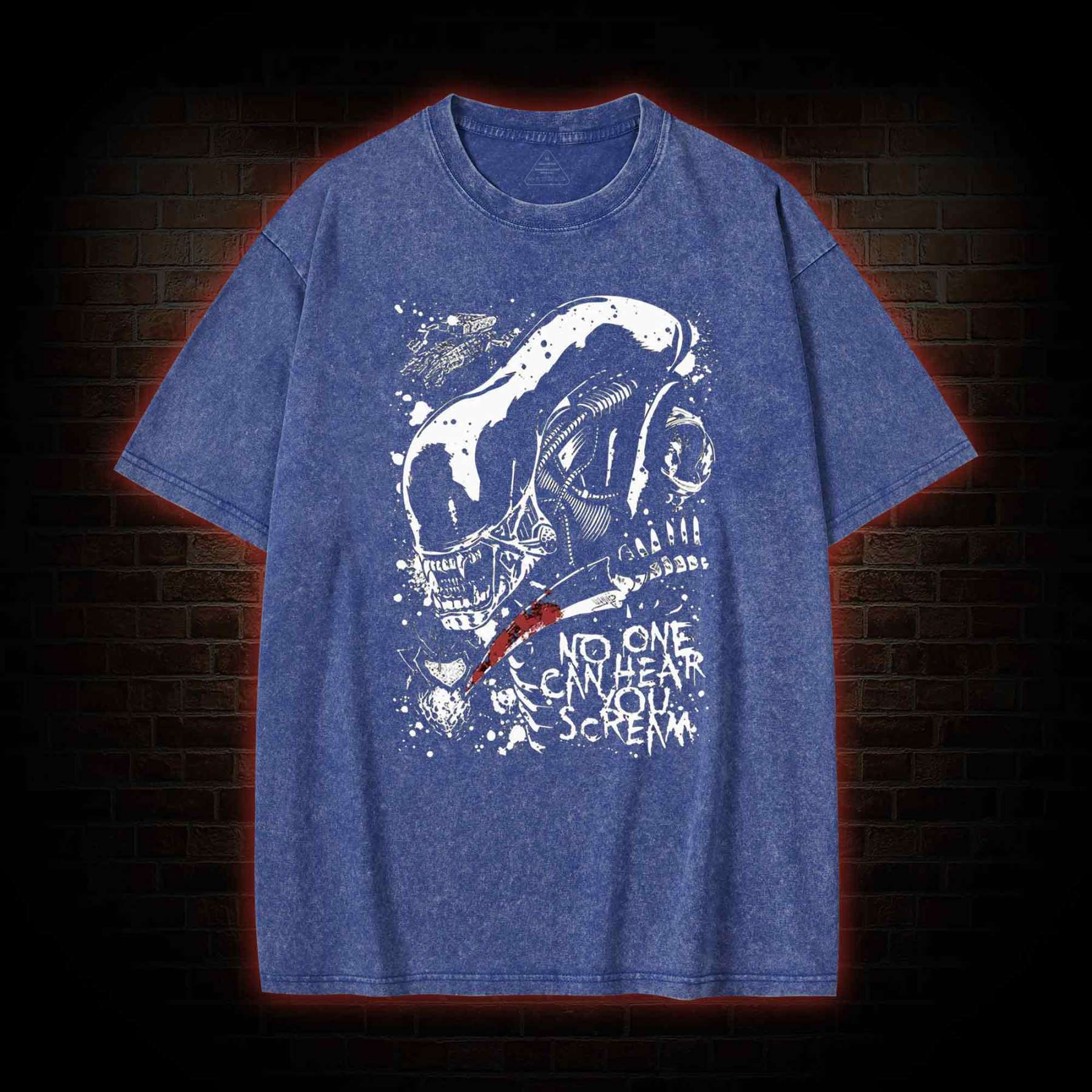 No One Can Hear Your Scream Washed T-shirt