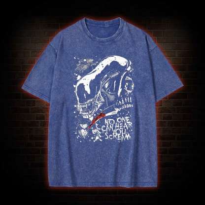 No One Can Hear Your Scream Washed T-shirt