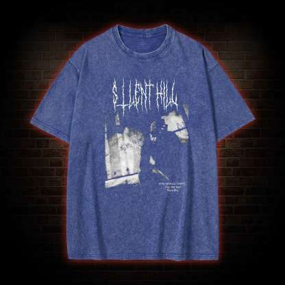 In My Restless Dreams I See That Town Washed T-shirt