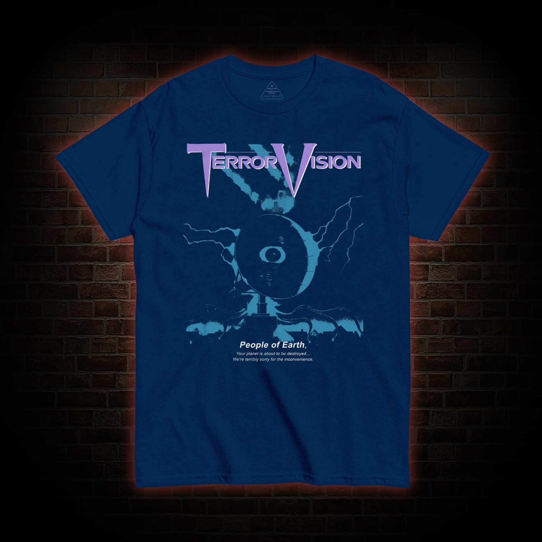 Satellite Dish Alien Terror T-shirt