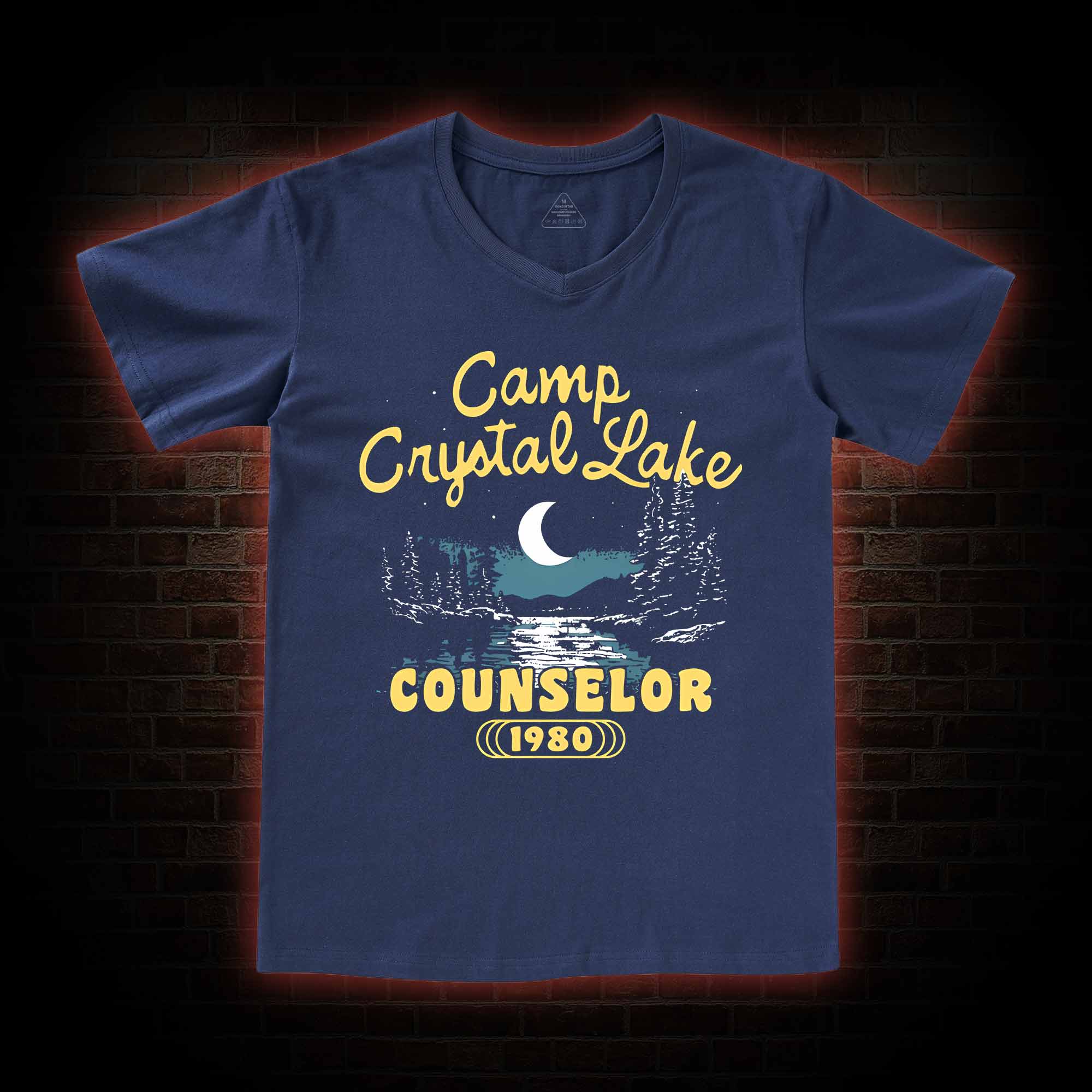 Camp Crystal Lake Counselor V-Neck Classic T-Shirt