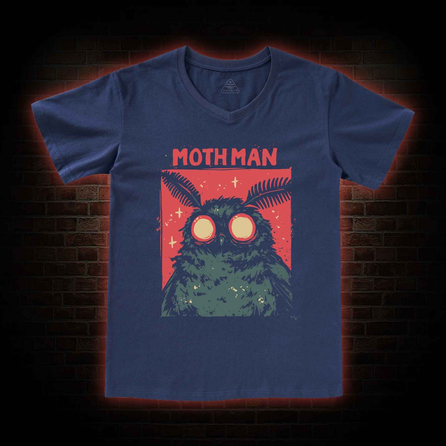 Cryptid Mothman V-Neck Classic T-Shirt
