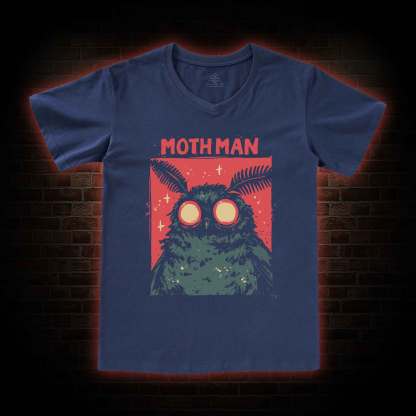 Cryptid Mothman V-Neck Classic T-Shirt
