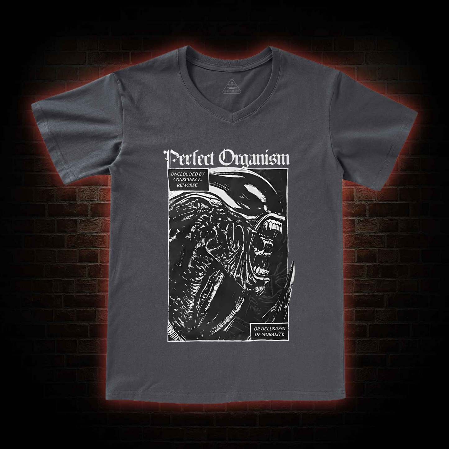 Alien Perfect Organism V-Neck Classic T-Shirt