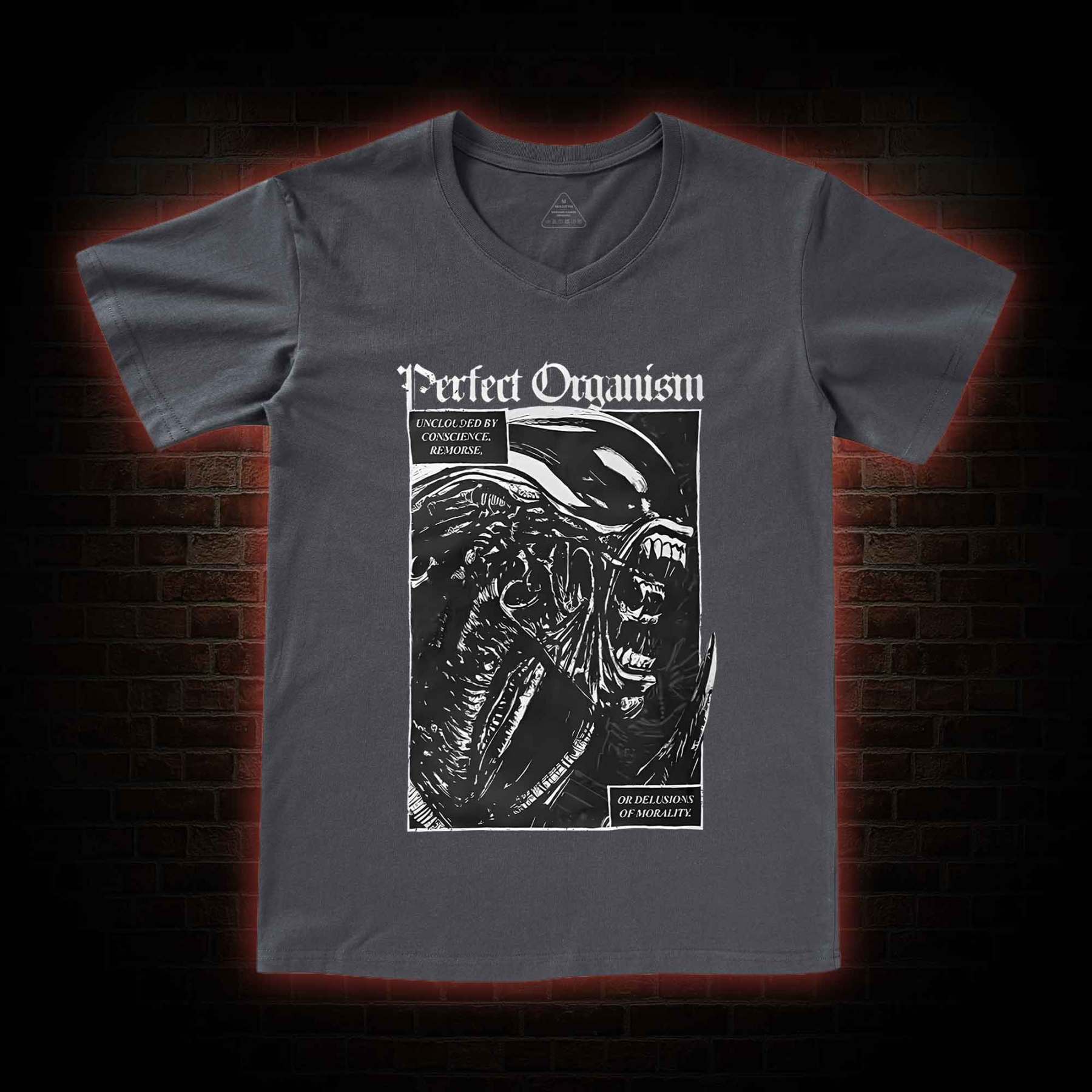 Alien Perfect Organism V-Neck Classic T-Shirt