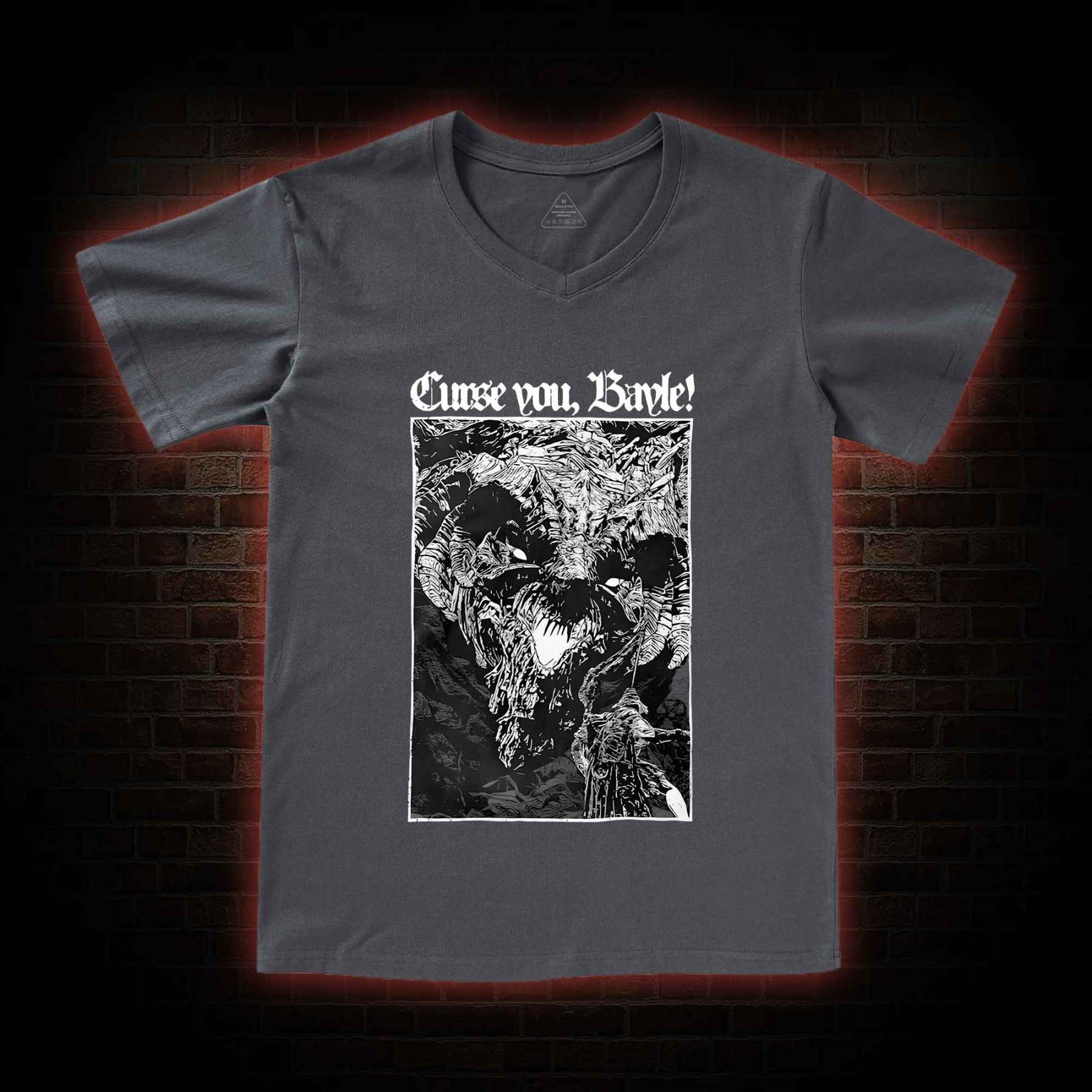 Curse You Bayle! V-Neck Classic T-Shirt