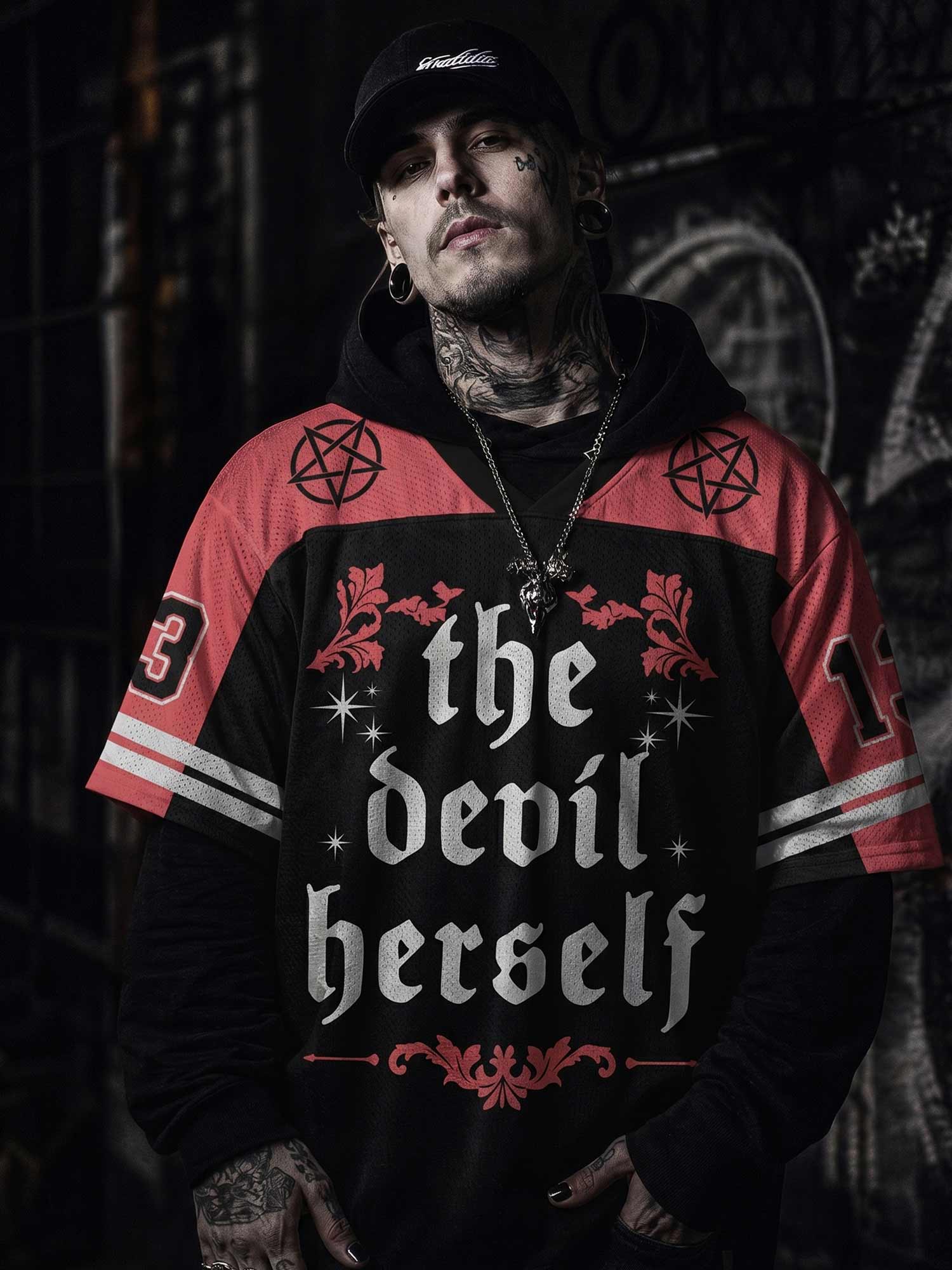 The Devil Herself Mesh Jersey