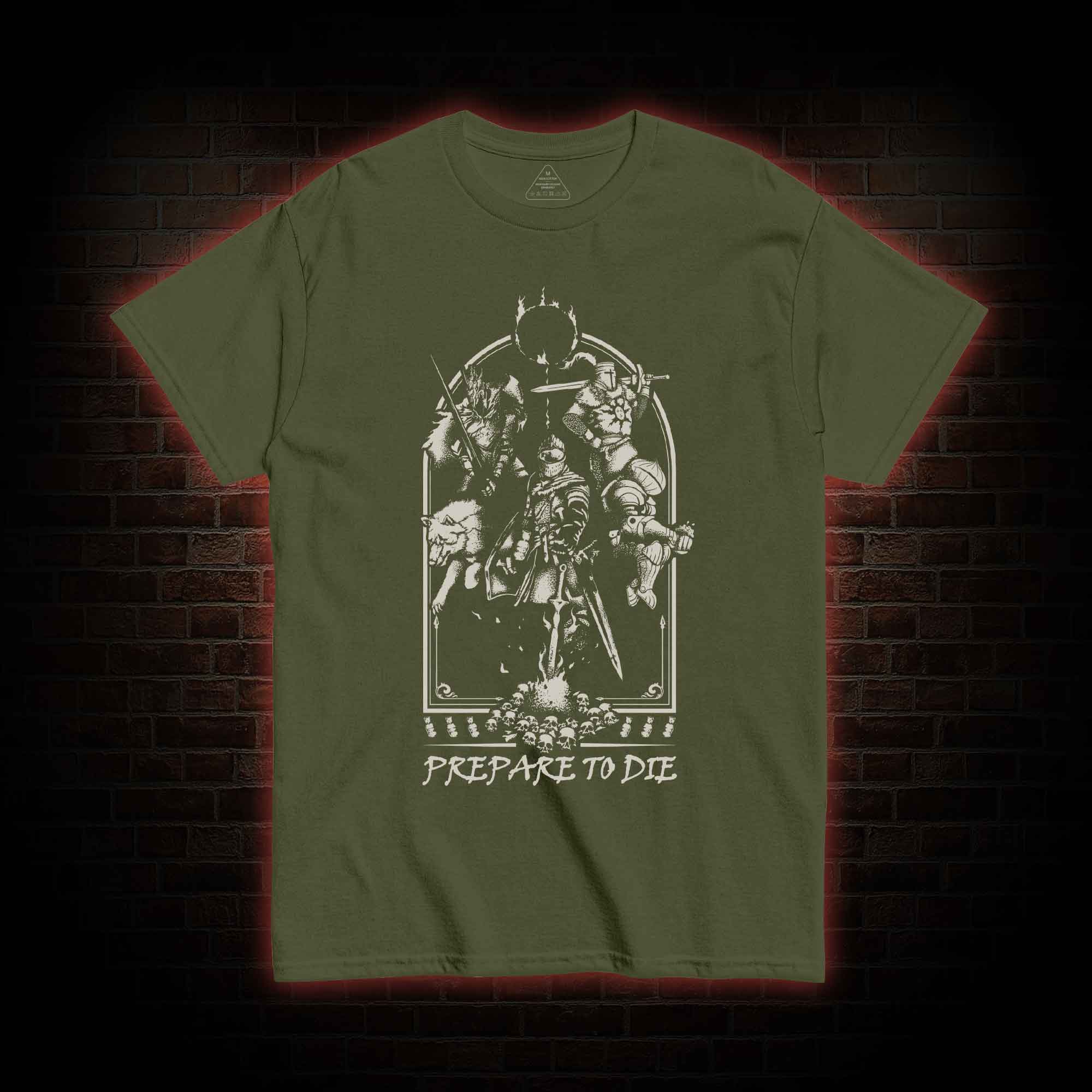 Prepare To Die Retro T-shirt 