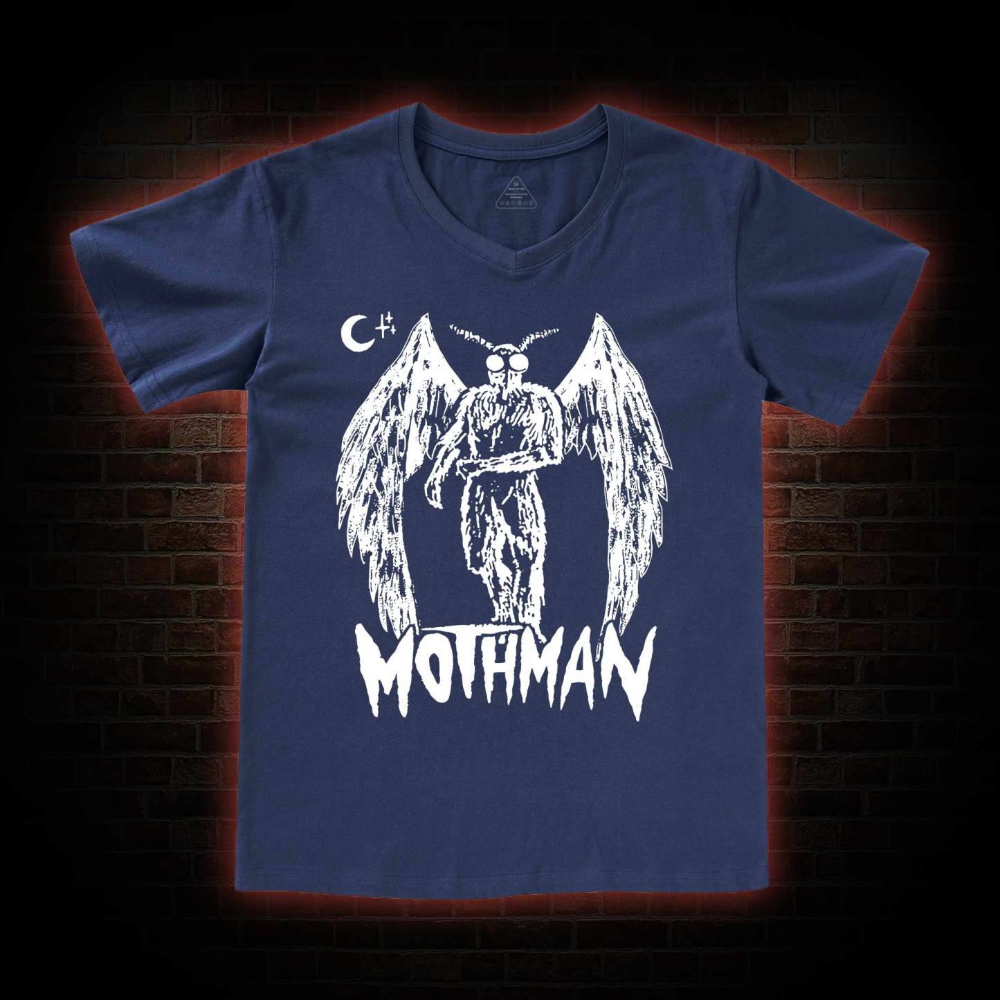 Mothman V-Neck Classic T-Shirt