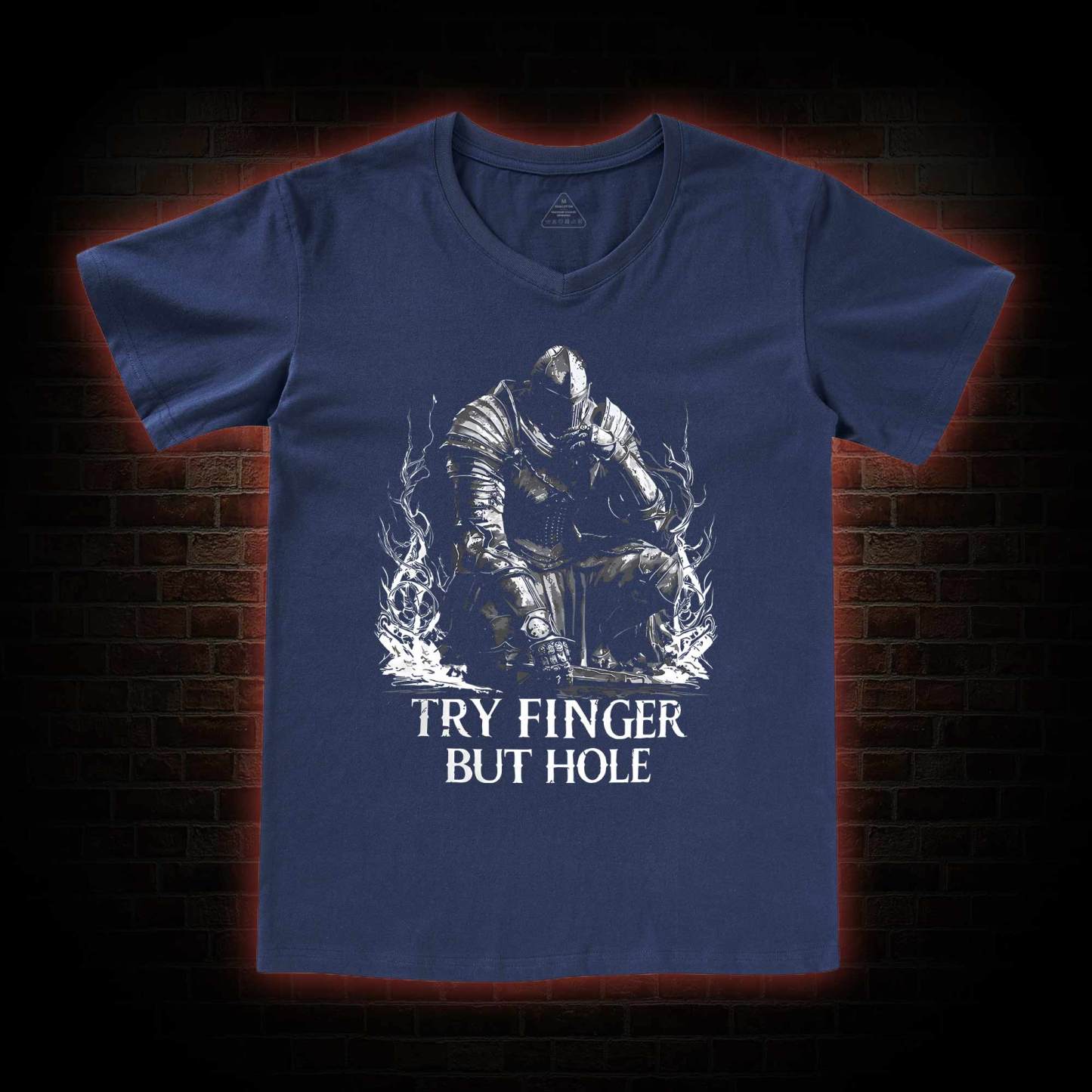  Try Finger but Hole V-Neck Classic T-Shirt