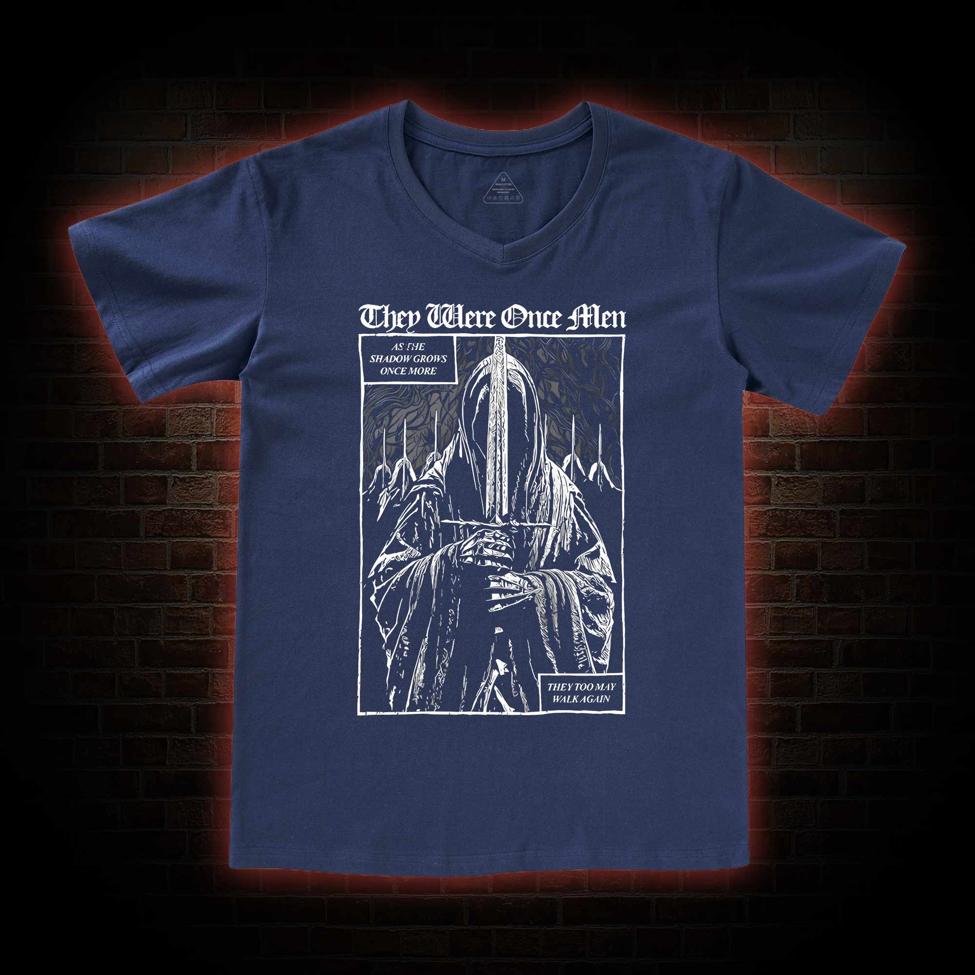  They Were Once Men V-Neck Classic T-Shirt