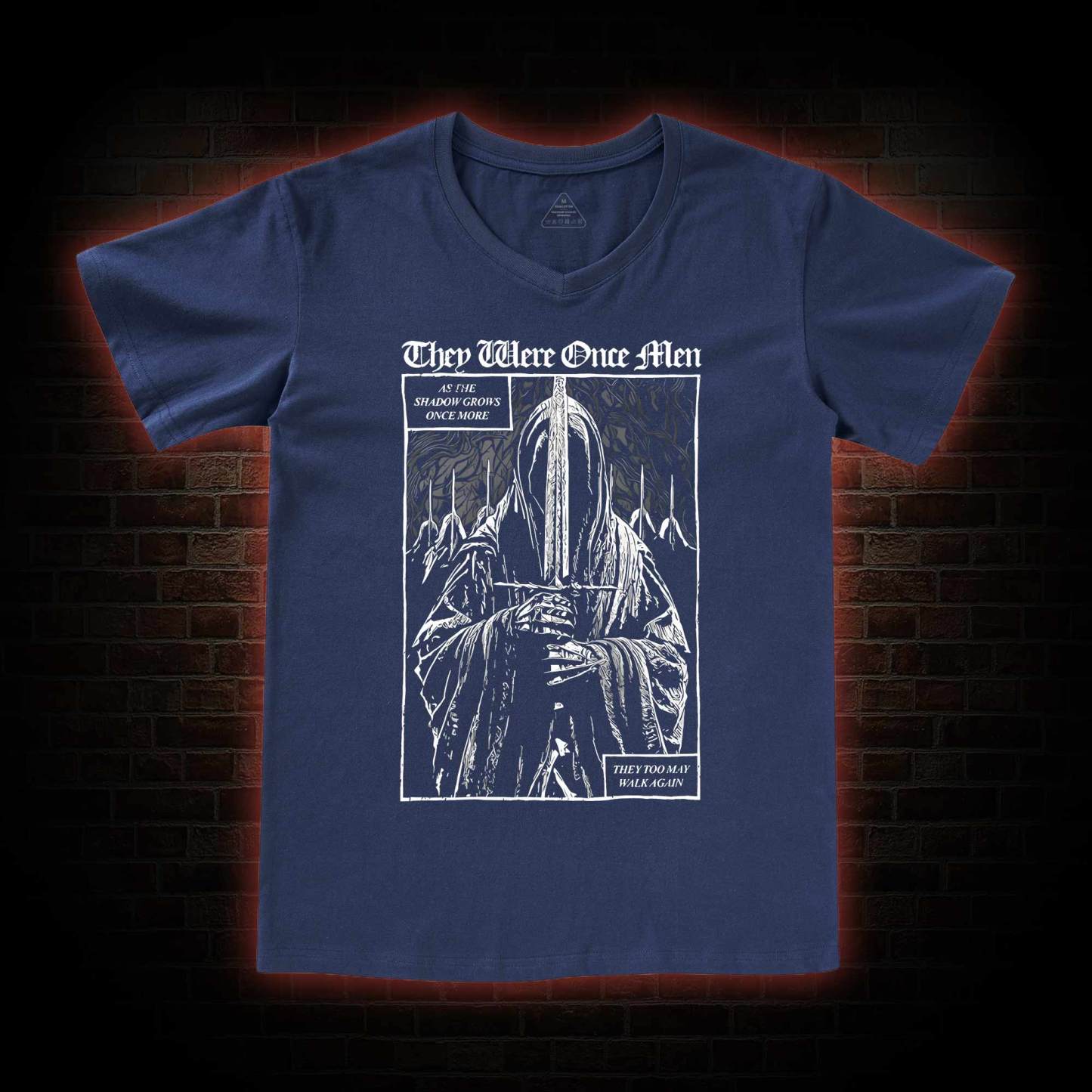  They Were Once Men V-Neck Classic T-Shirt