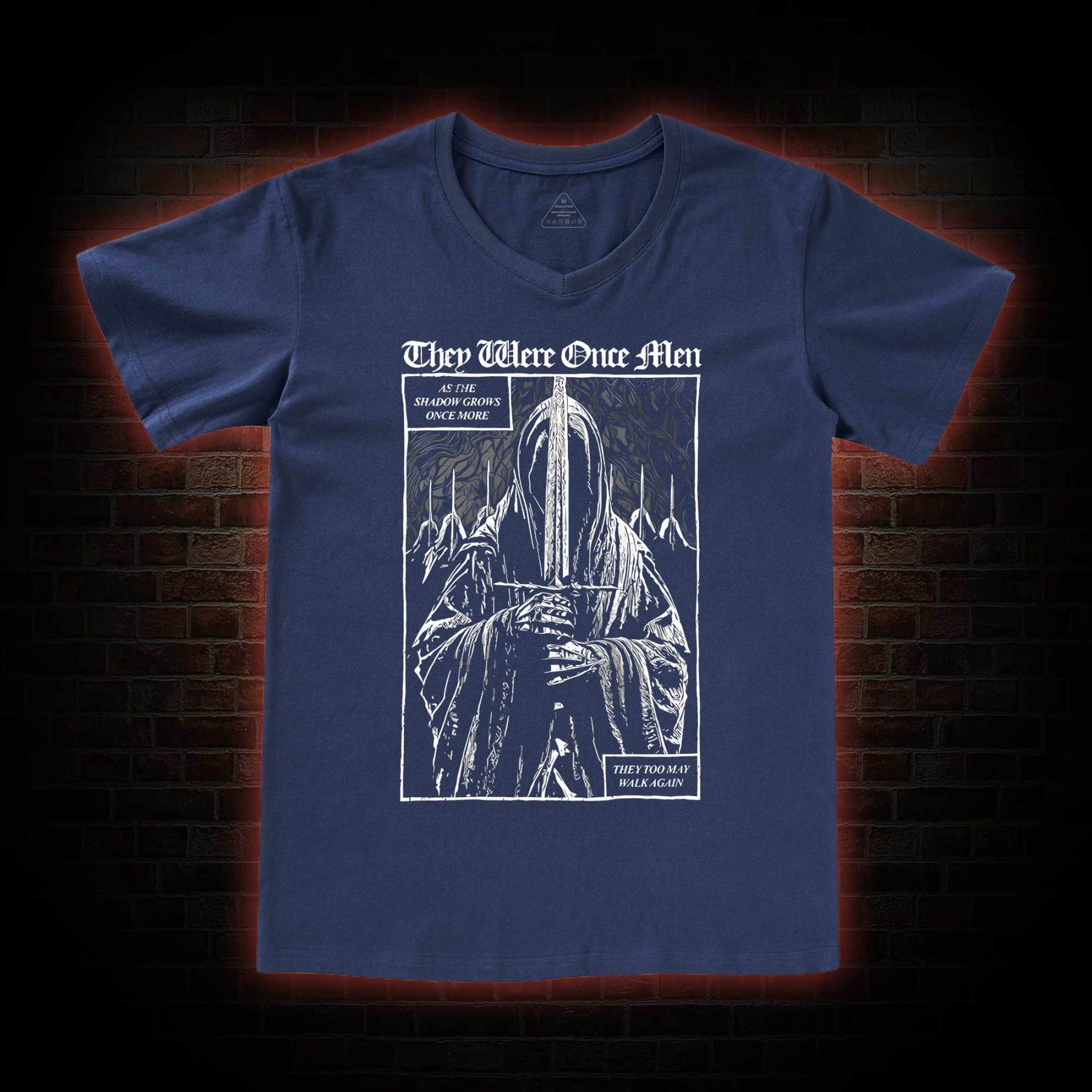  They Were Once Men V-Neck Classic T-Shirt