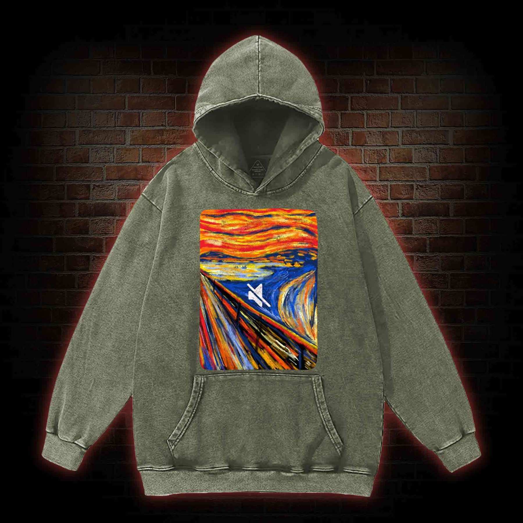 Silence Washed Hoodie