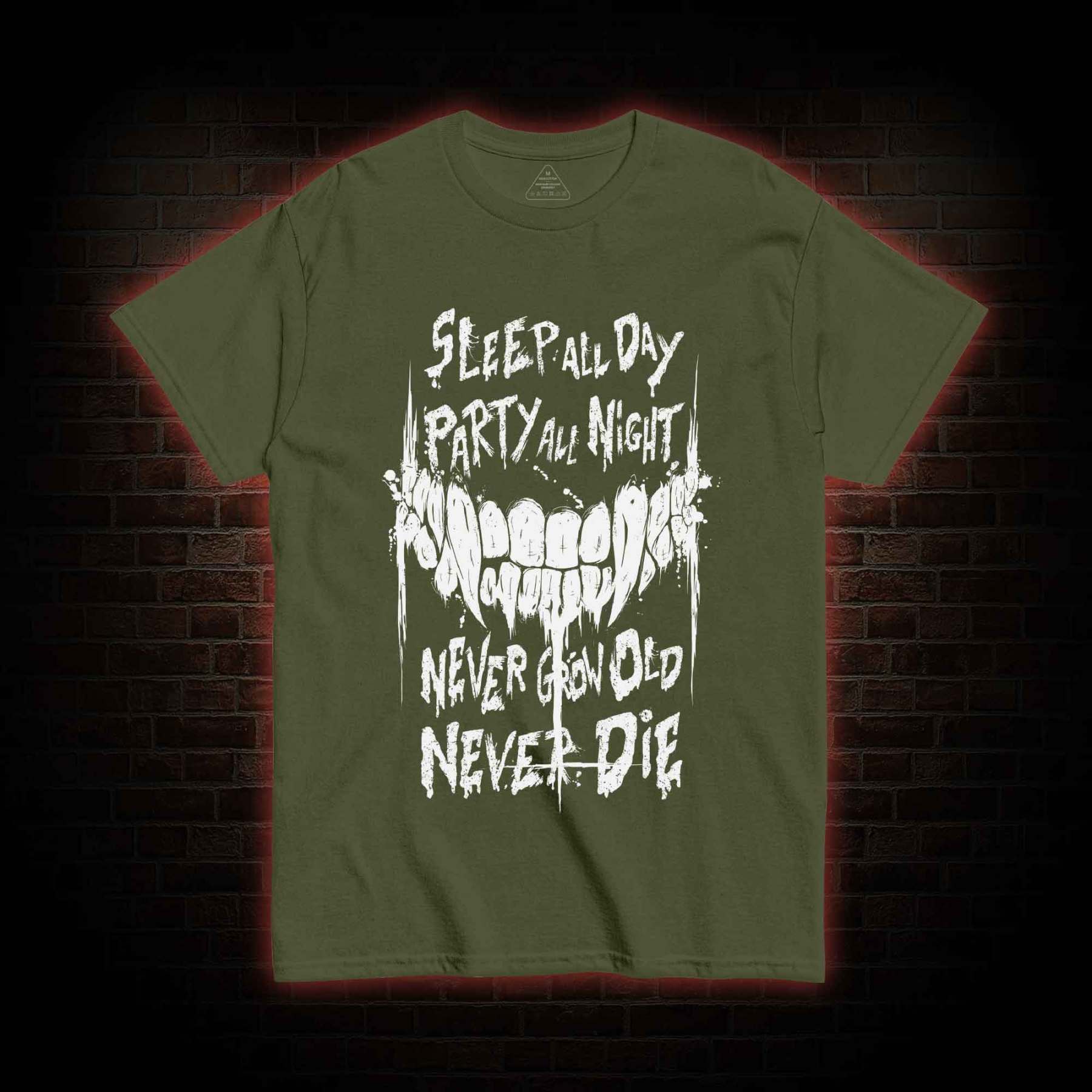 Never Grow Old Never Die T-shirt