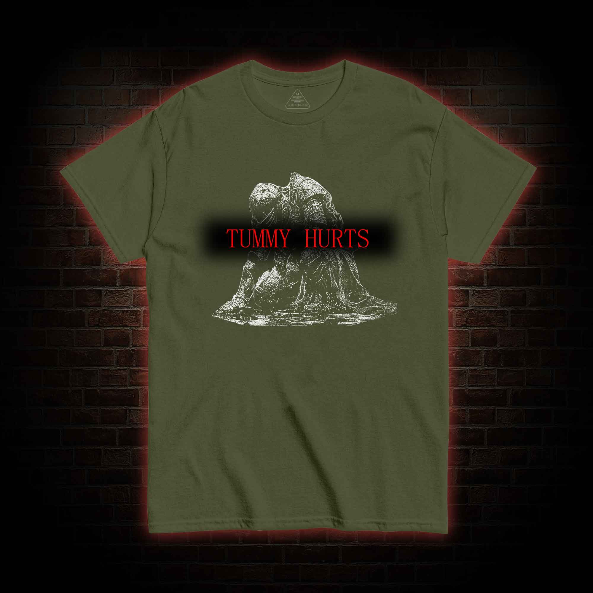 Retro Tummy Hurts T-shirt