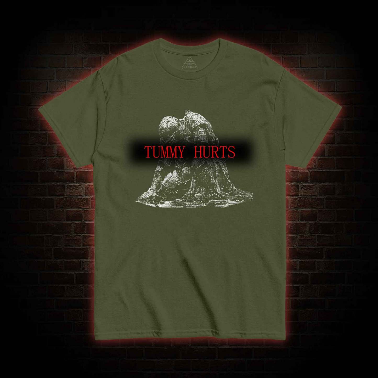 Retro Tummy Hurts T-shirt