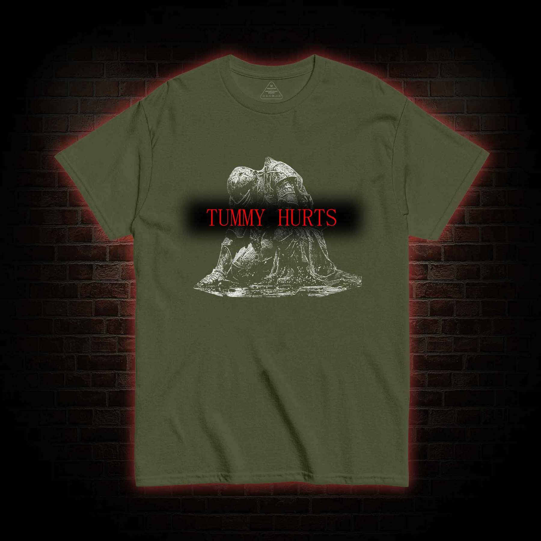 Retro Tummy Hurts T-shirt